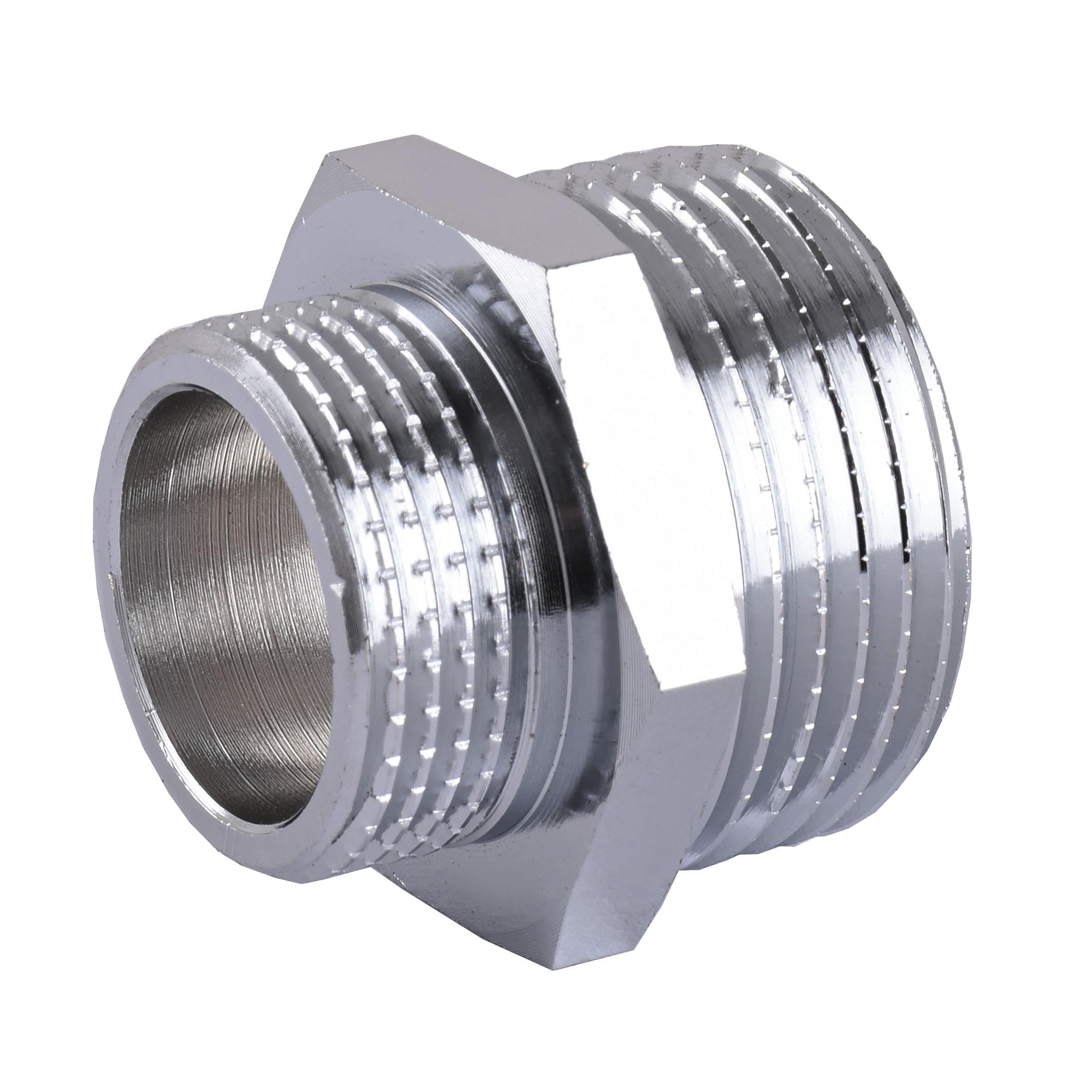 Ниппель Solomon 3/4x1/2" ЗЗ 8208 Хром (000001050)