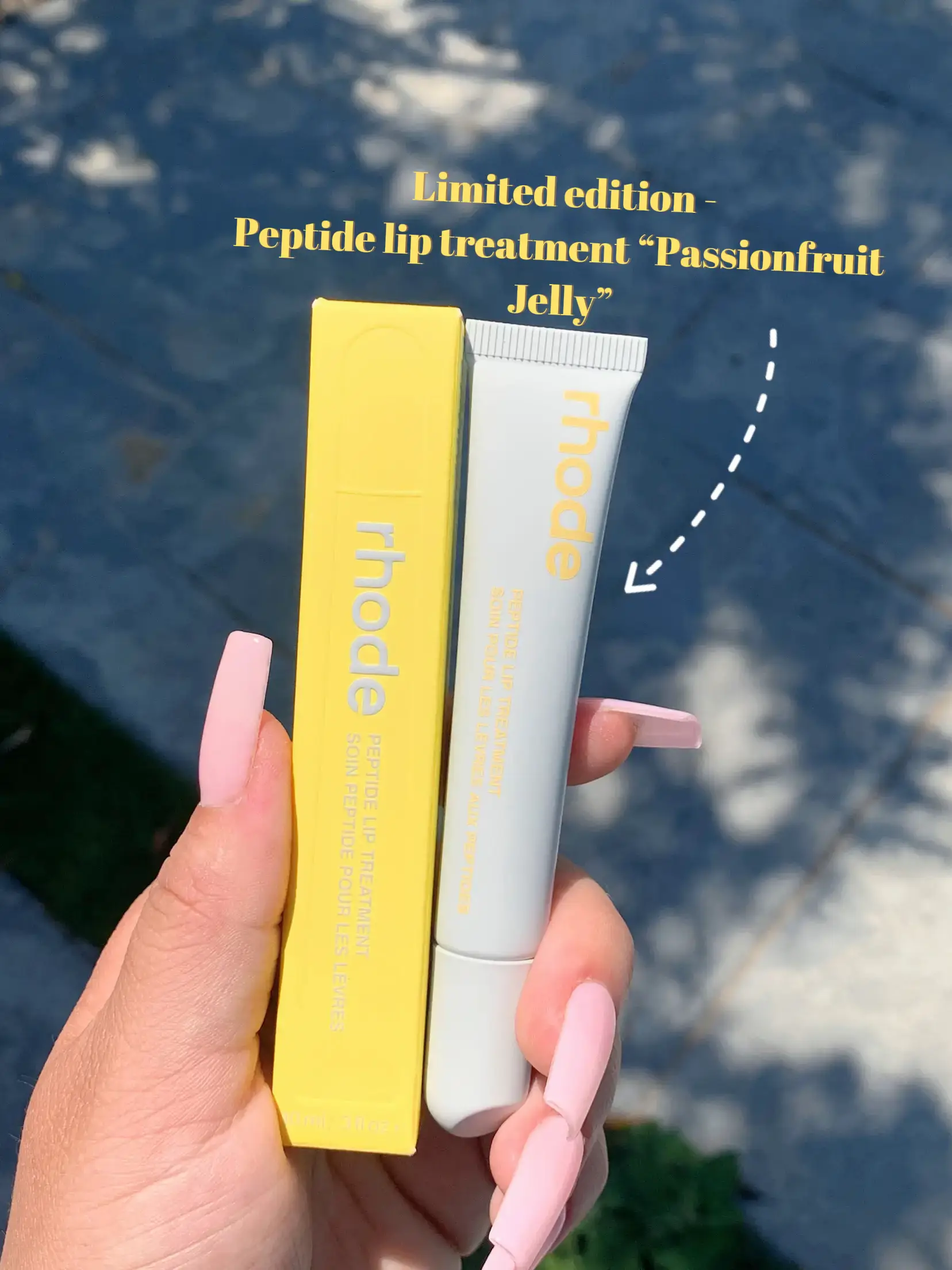 Бальзам для губ Rhode Peptide Lip Tint Passionfruit Jelly пептидний 10 мл - фото 2