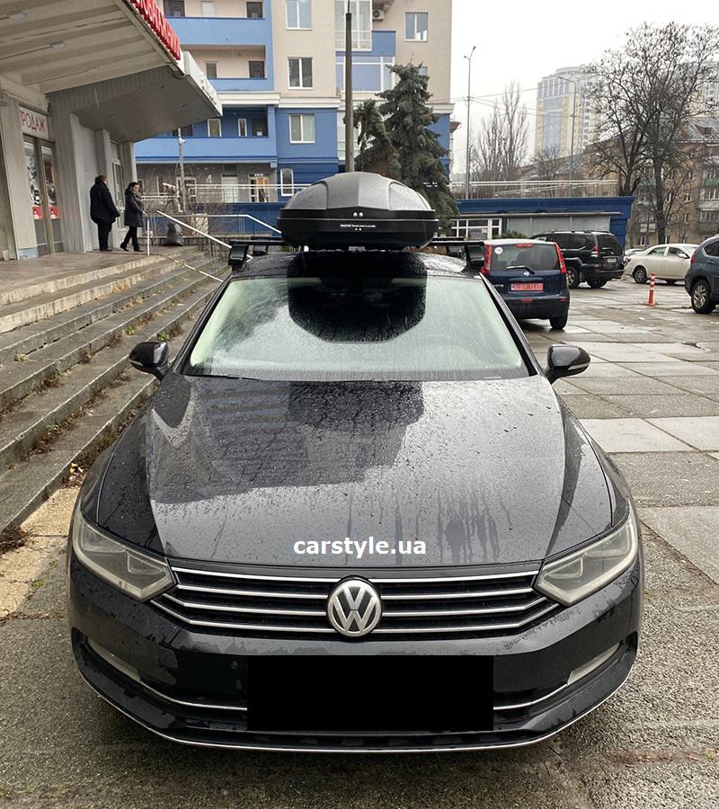 ᐉ Автобокс на крышу авто Terra Drive 500 двухсторонний Черный (TD ...