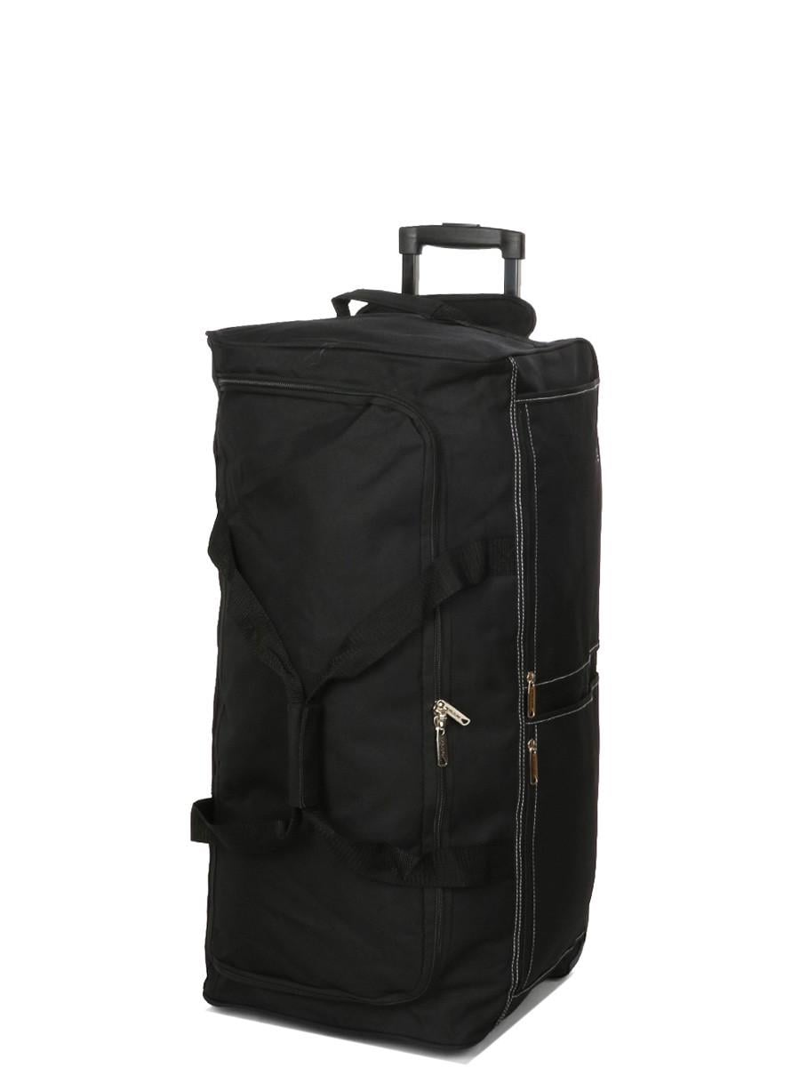 Дорожная сумка на колесах большая Worldline L 70x35x33см 73 л 1,95кг Черный (850-70)