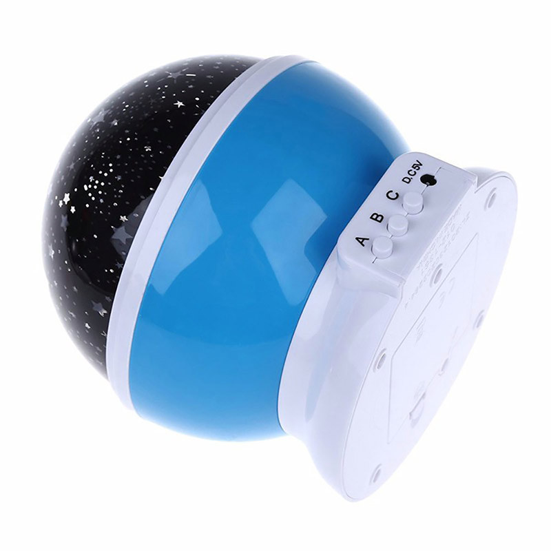 Нічник-проектор Star Master Dream Rotating Синій (1002804-Blue-0) - фото 2