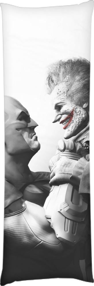 Подушка дакимакура Batman Arkham City 3 60x180 см (14106222)