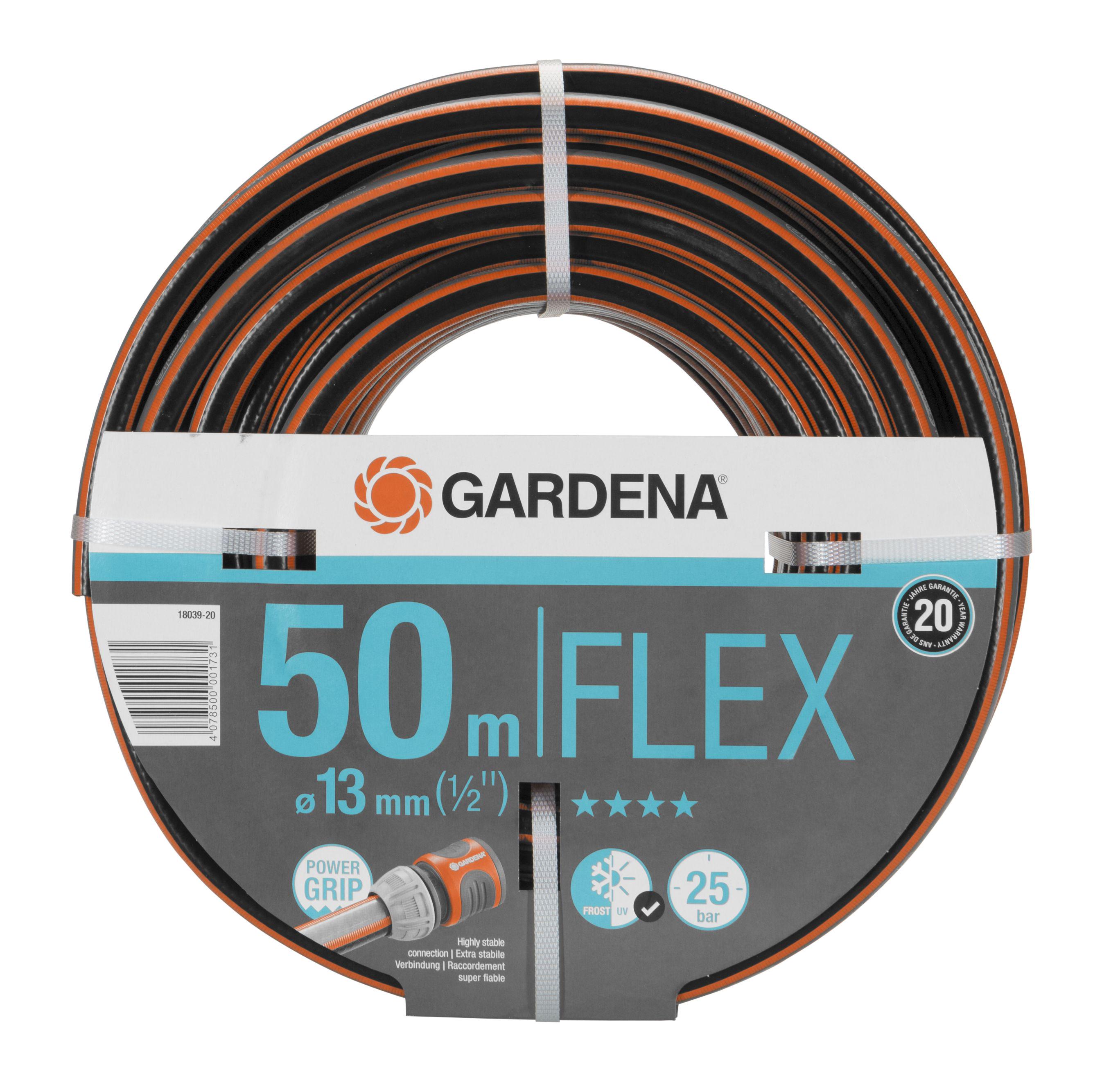 Шланг для полива Gardena Flex 13 мм 1/2" 50 м (18039-20) - фото 1