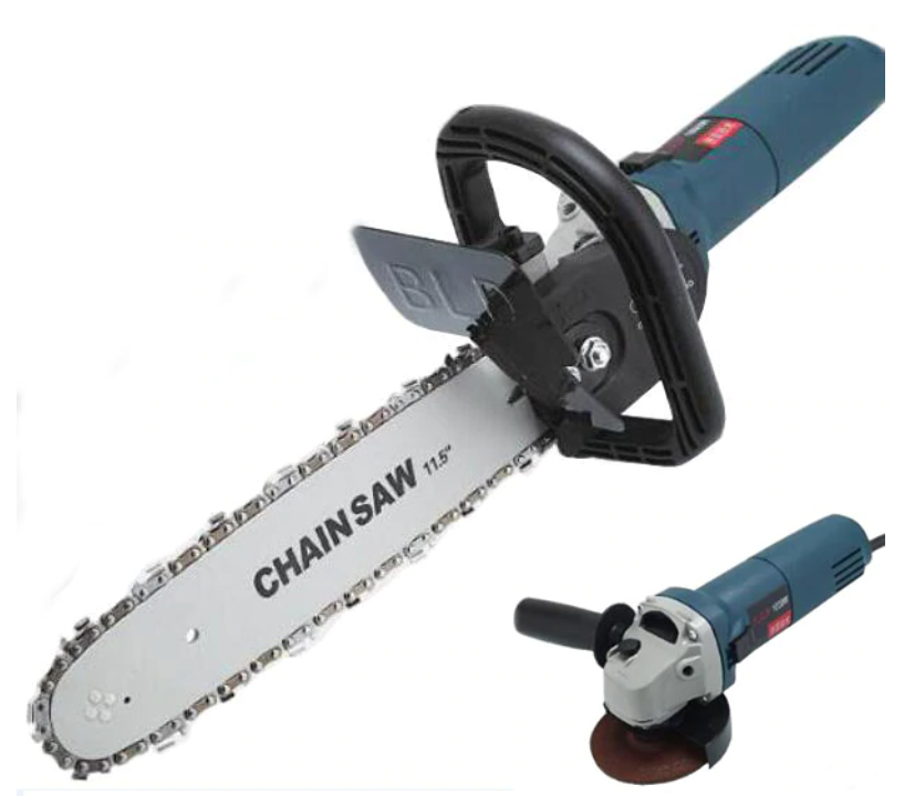 Насадка цепная пила M10 на болгарку 100/115 мм (1129) - фото 5