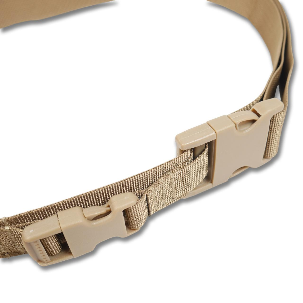 Ремень трехточечный Kiborg для АК РПК полиамид Койот - фото 4