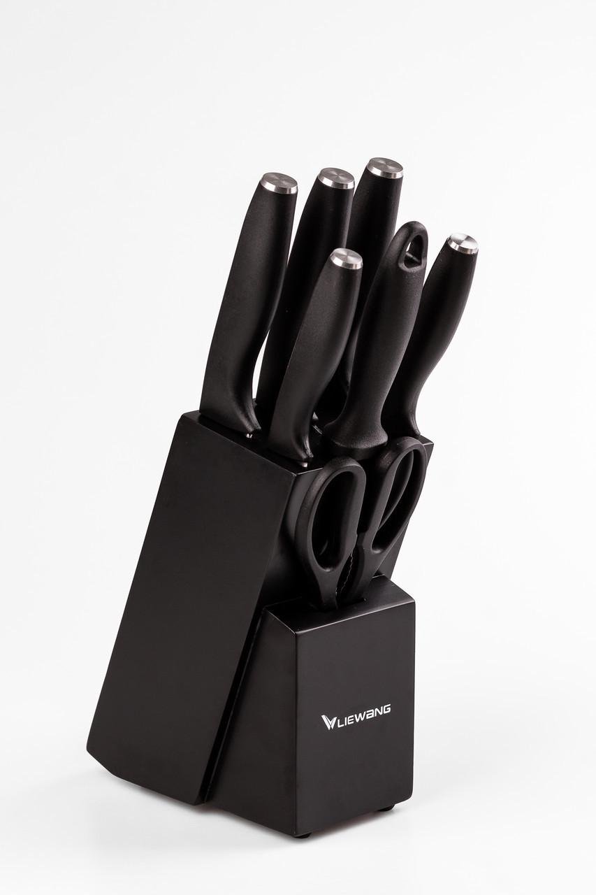 Набір кухонних ножів з керамічним покриттям 7 предметів - фото 4