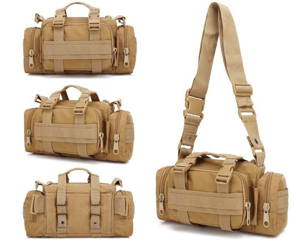 Рюкзак тактичний водонепроникний Molle комбінований 55 л 600D з 3 підсумками Койот - фото 3 Рюкзак тактичний водонепроникний Molle комбінований 55 л 600D з 3 підсумками Койот - фото 3