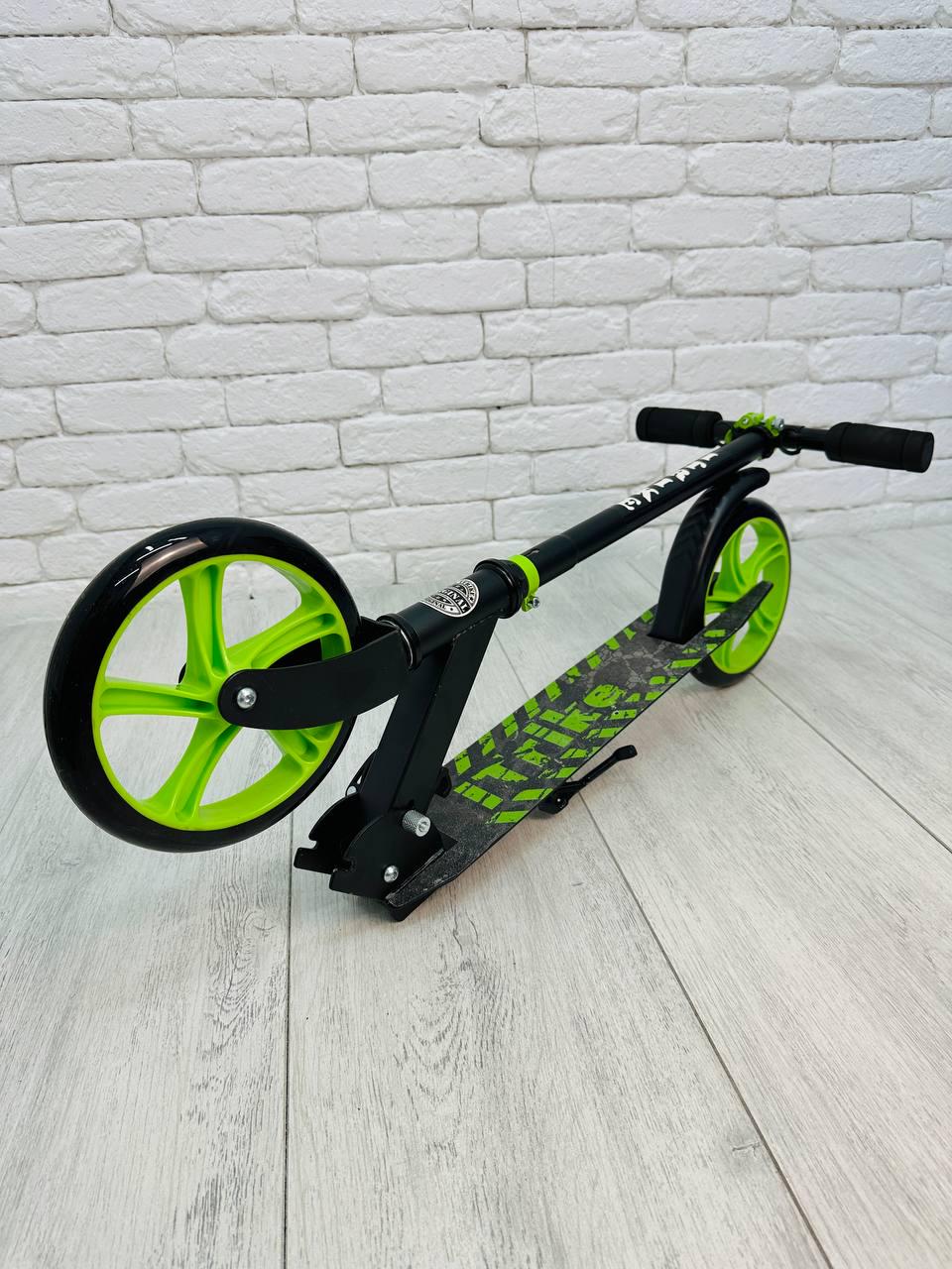 Самокат детский двухколесный iTrike SR 2-010-4-1 Зеленый - фото 2 Самокат детский двухколесный iTrike SR 2-010-4-1 Зеленый - фото 2