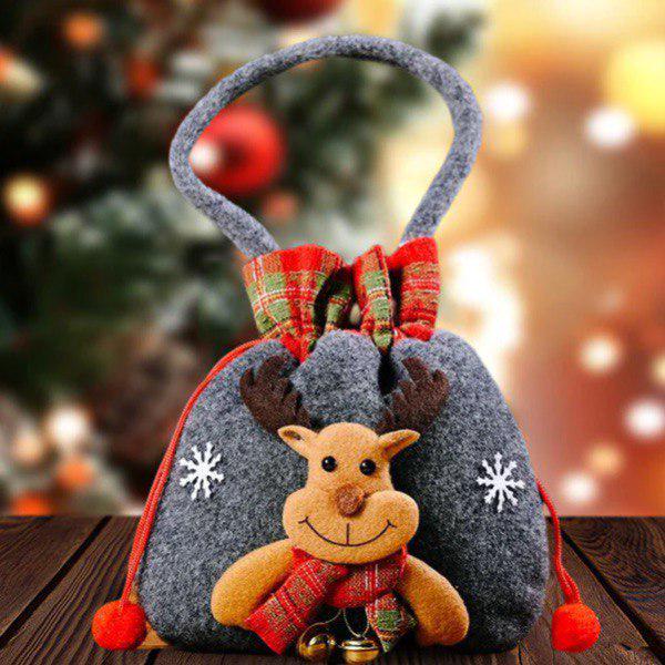 Набор новогодних мешочков 3 шт. (C00336) - фото 5 Набор новогодних мешочков 3 шт. (C00336) - фото 5