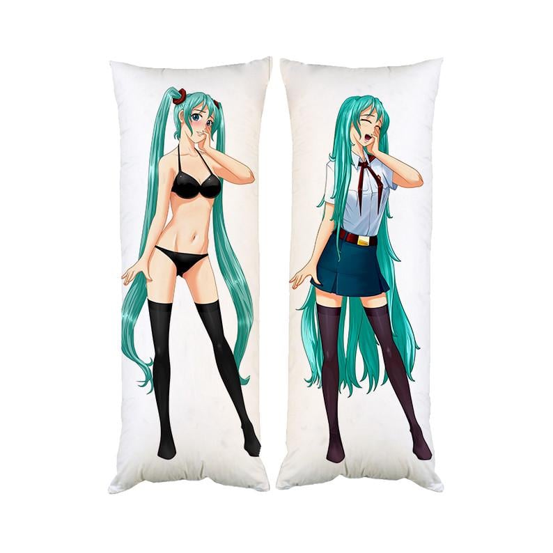 Подушка дакімакура Нескінченне літо Міку декоративна ростова для обіймання 40x120 см (1713100425)