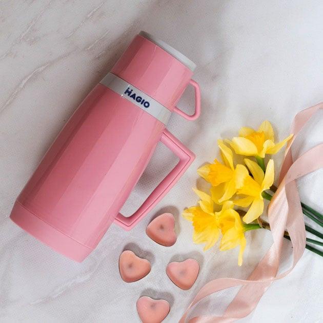 Термос Magio MG-1051P зі скляною колбою (tf5388) - фото 4 Термос Magio MG-1051P зі скляною колбою (tf5388) - фото 4