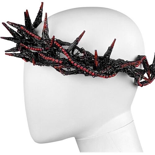 Вінок Seta Decor Терновий Lux (24-599BLK-RD) - фото 2 Вінок Seta Decor Терновий Lux (24-599BLK-RD) - фото 2