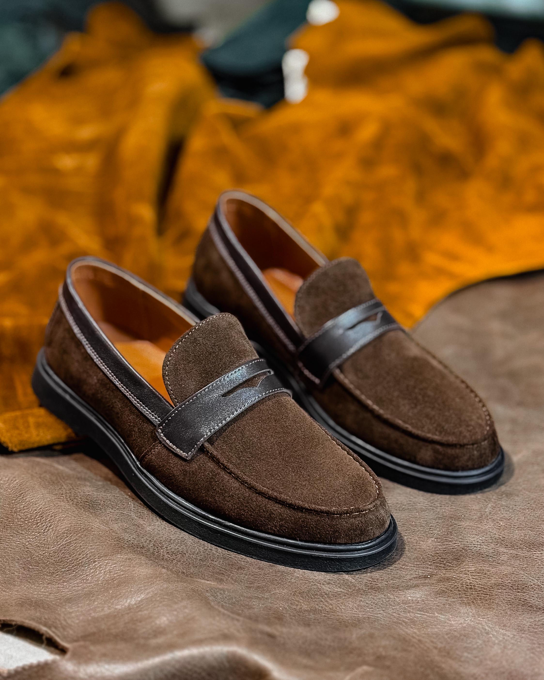 Лоферы мужские BROOKLYN COFFEE р. 40 - фото 4 Лоферы мужские BROOKLYN COFFEE р. 40 - фото 4