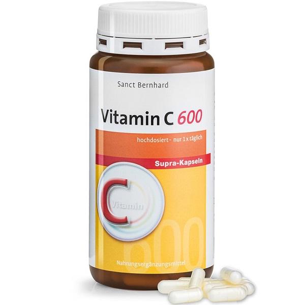 Витамин C Sanct Bernhard Vitamin C 600 Supra 180 капс. (000020569)