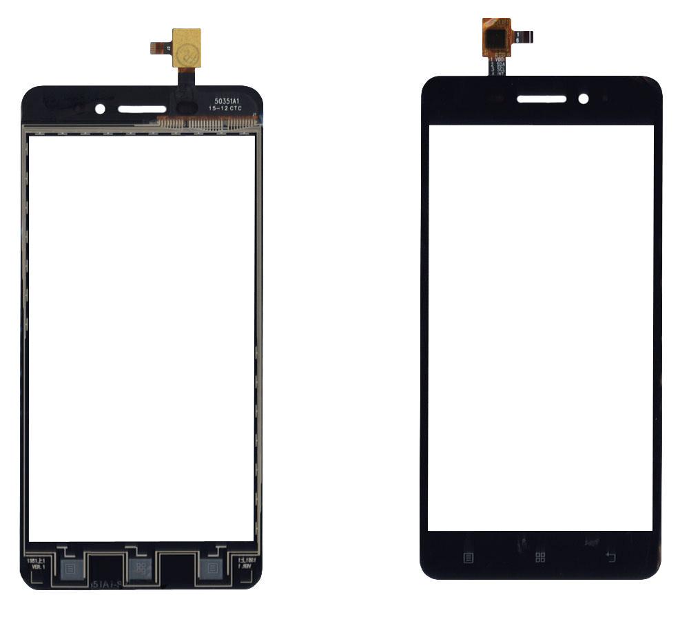 Тачскрин для смартфона Lenovo S60 Черный