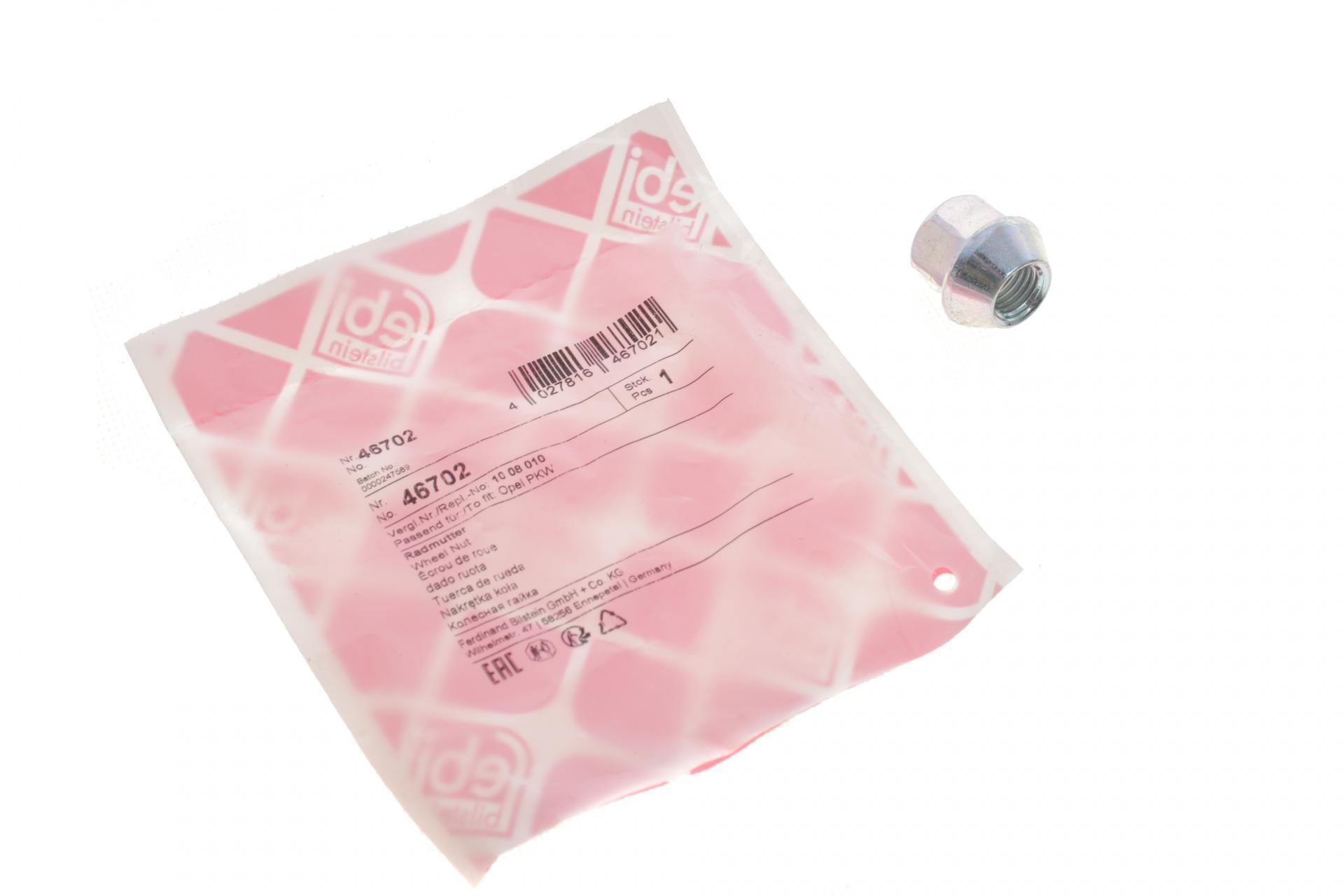 Гайка колесная FEBI BILSTEIN M12x1,5 мм (46702)