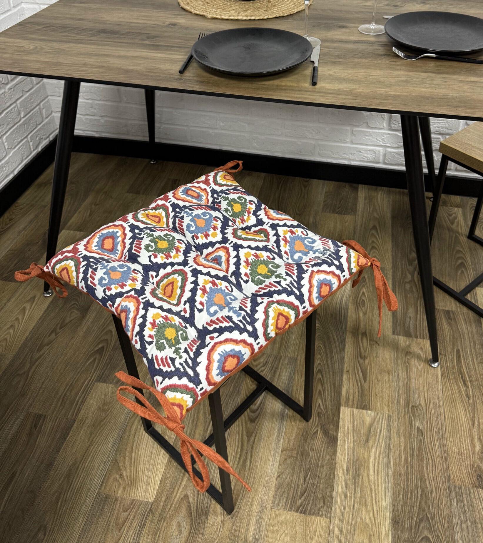 Сидение Comfort Home Multiprint на стул панама 40х40 см