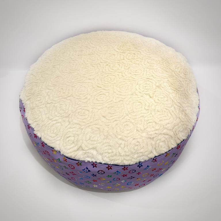 Лежанка-пуф для собак Amore mio Cane LV до 16 кг d 65х17 см Violet (PF-0006) - фото 4 Лежанка-пуф для собак Amore mio Cane LV до 16 кг d 65х17 см Violet (PF-0006) - фото 4