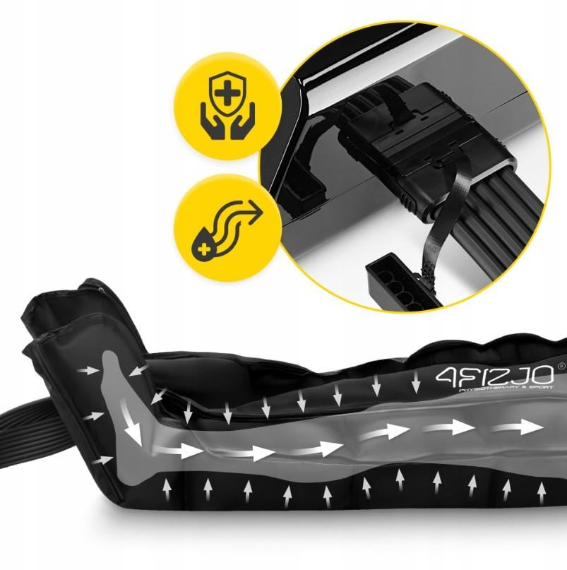 Масажер лімфодренажний 4FIZJO для пресотерапії та масажу ніг (1196) - фото 15 Масажер лімфодренажний 4FIZJO для пресотерапії та масажу ніг (1196) - фото 15