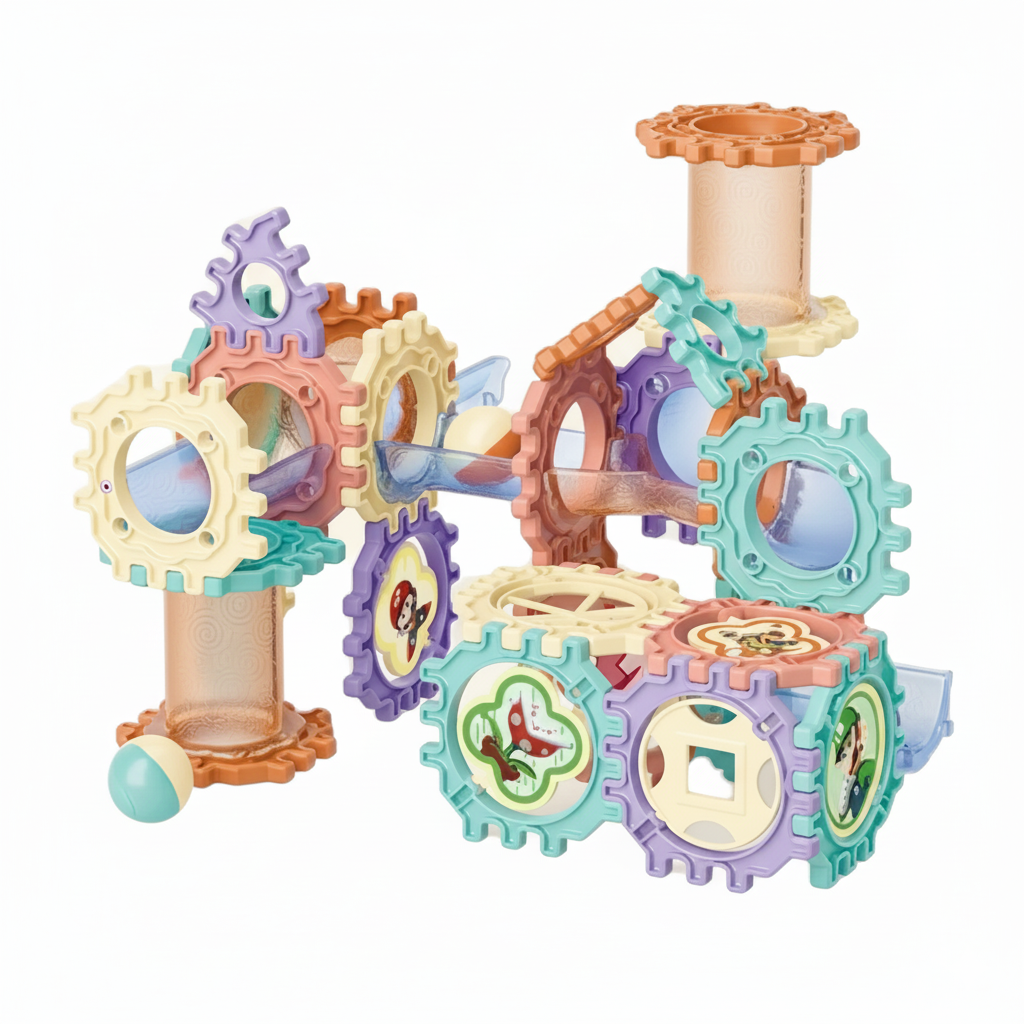 Конструктор детский 555-65 трек с препятствиями и шариками 72 эл. (29125400) Конструктор детский 555-65 трек с препятствиями и шариками 72 эл. (29125400)