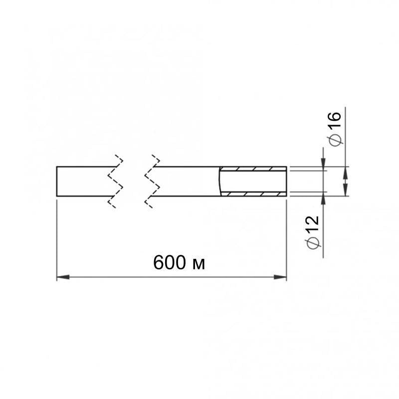 Труба для теплої підлоги Thermo Alliance TAS00316600 зі зшитого поліетилену PEX-a EVOH 16x2 мм 600 м (SD00052618) - фото 2 Труба для теплої підлоги Thermo Alliance TAS00316600 зі зшитого поліетилену PEX-a EVOH 16x2 мм 600 м (SD00052618) - фото 2