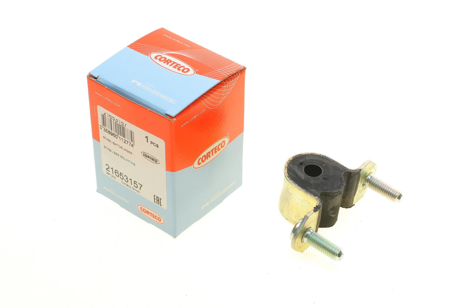 Втулка стабилизатора переднего CORTECO Fiat Doblo 01 d 12 мм 21653157 (25600535)