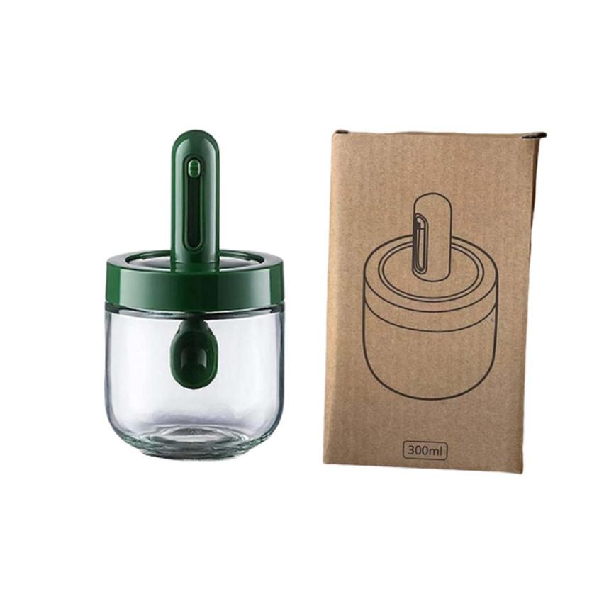 Емкость для специй со стеклянным корпусом и выдвижной ложкой (804) - фото 3 Емкость для специй со стеклянным корпусом и выдвижной ложкой (804) - фото 3