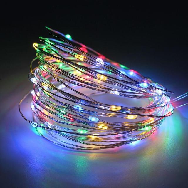 Гірлянда лінійна RD-7111 100 LED нитка 10 м Різнокольоровий