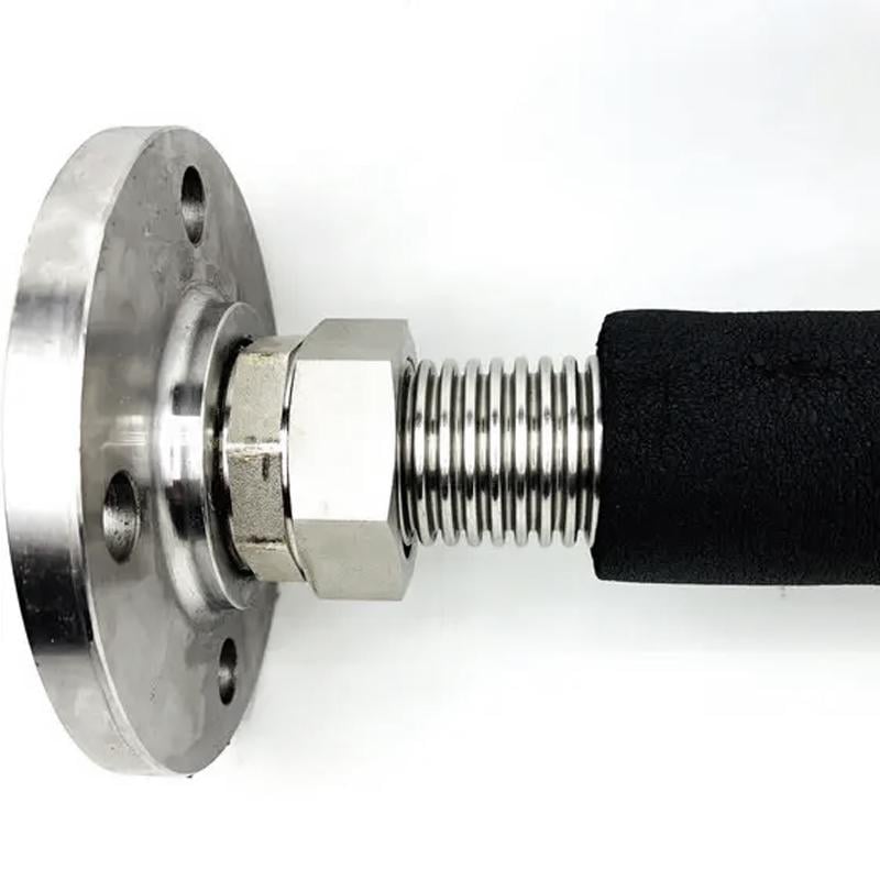 Шланг гибкий Eco-Flex FLEXY фланцевый гофрированный 100 см Ду 40 мм Нержавеющая сталь (33740510)