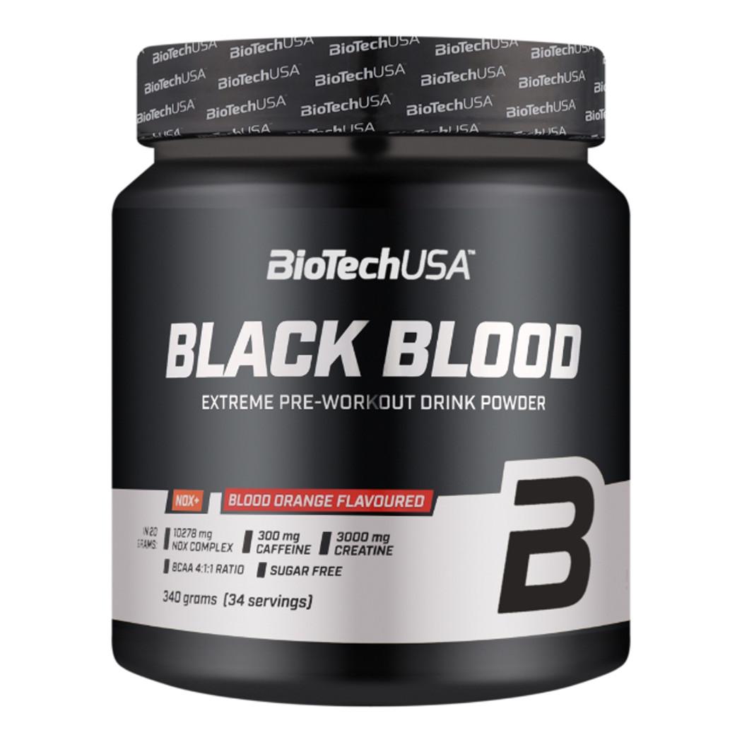 Предтренировочный комплекс BioTech USA Black Blood NOX+ 340 г Красный апельсин (08471-01)