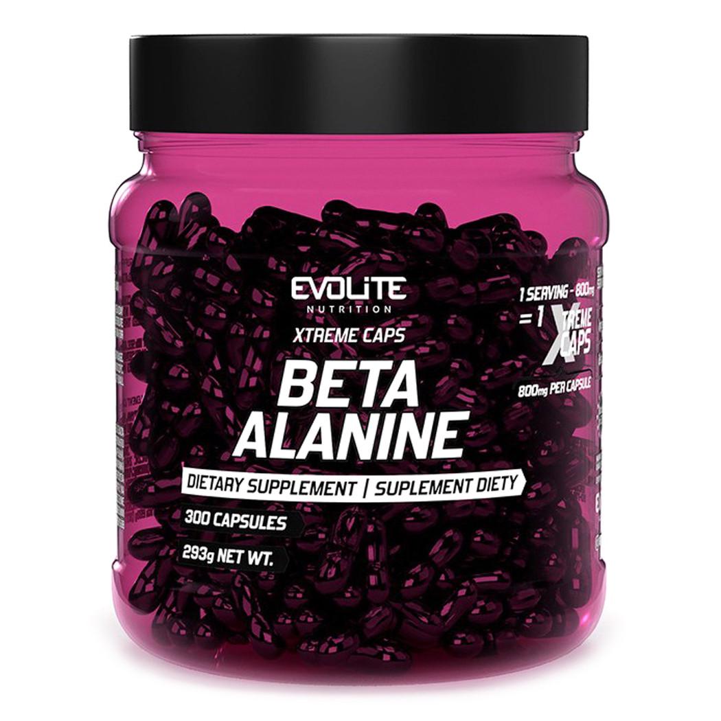 Бета-аланин Evolite Nutrition Beta Alanine 800 мг Xtreme 300 капс. (22204-01)