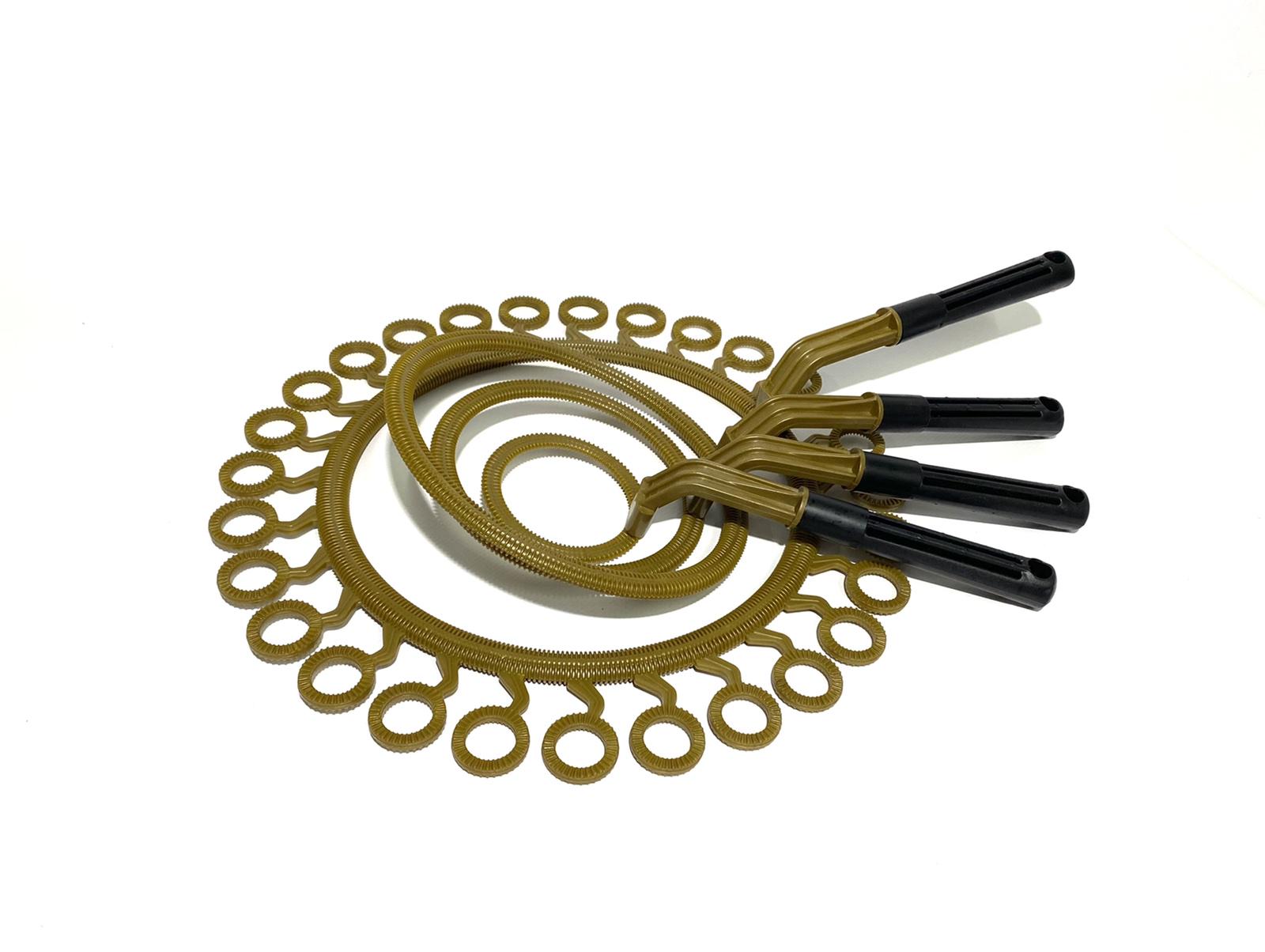 Комплект ракеток для шоу мыльных пузырей Gig Bubbles Gold - фото 2 Комплект ракеток для шоу мыльных пузырей Gig Bubbles Gold - фото 2