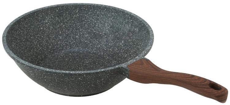 Сковорода-вок Fissman Dakjjim Ø 30 см с антипригарным покрытием Ilag Granistone (FN-AL-4429)