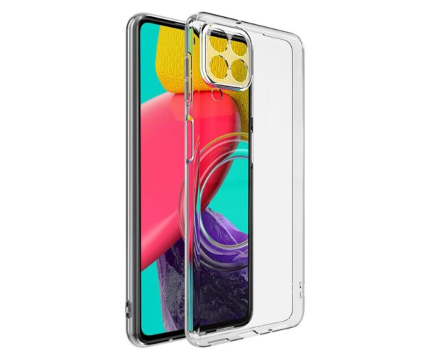 Прозрачный силиконовый чехол-накладка Oucase для Samsung Galaxy M53 (5G)