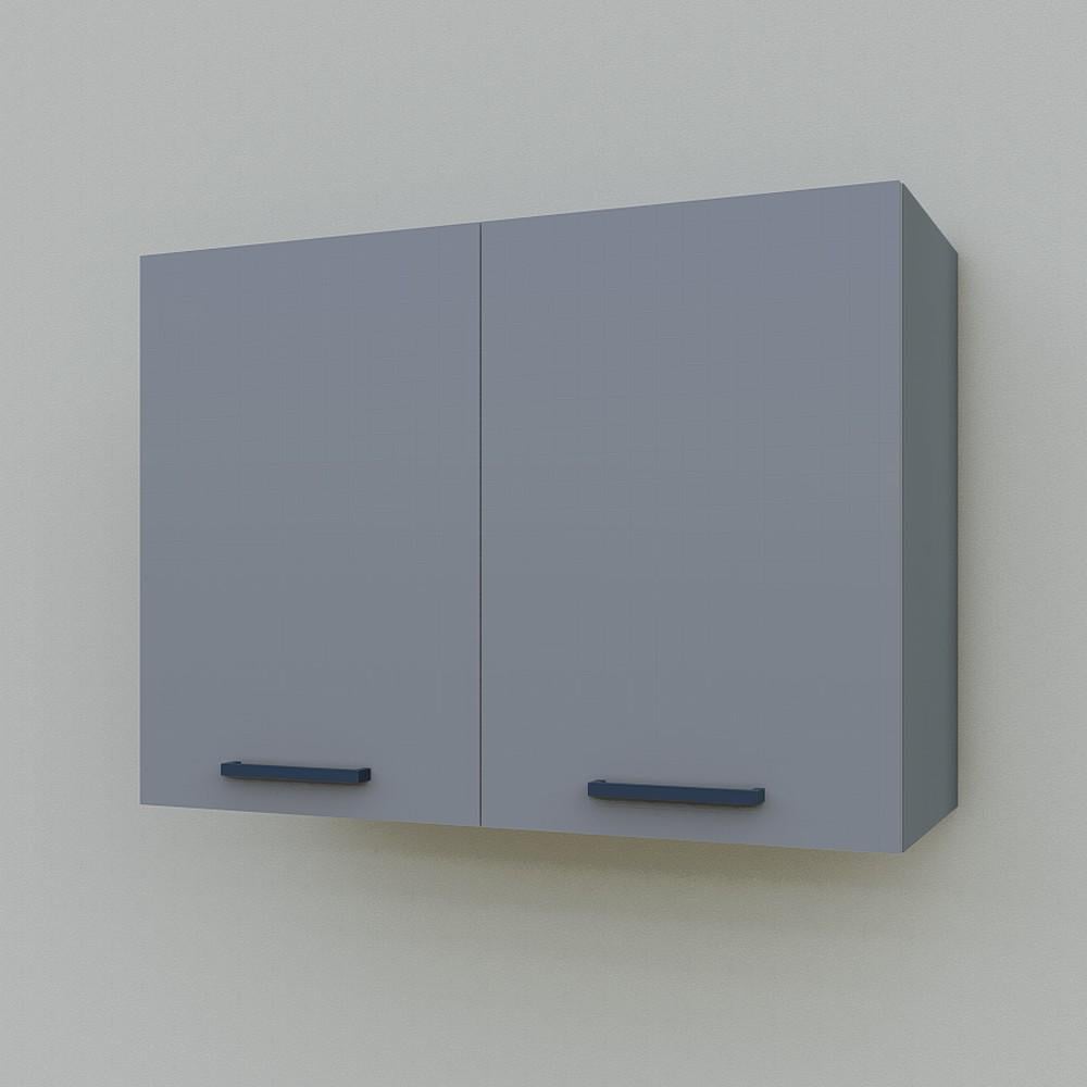 Шкаф верхний навесной Opendoors МП11 под сушку 800 мм Антрацитовый/Графитовый (МП11/7)