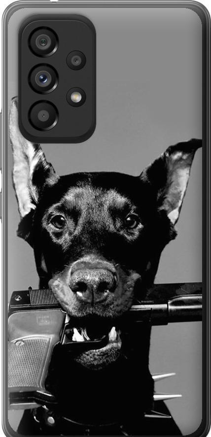 Чехол на Samsung Galaxy A53 A536E Доберман (2745u-2585-42517)