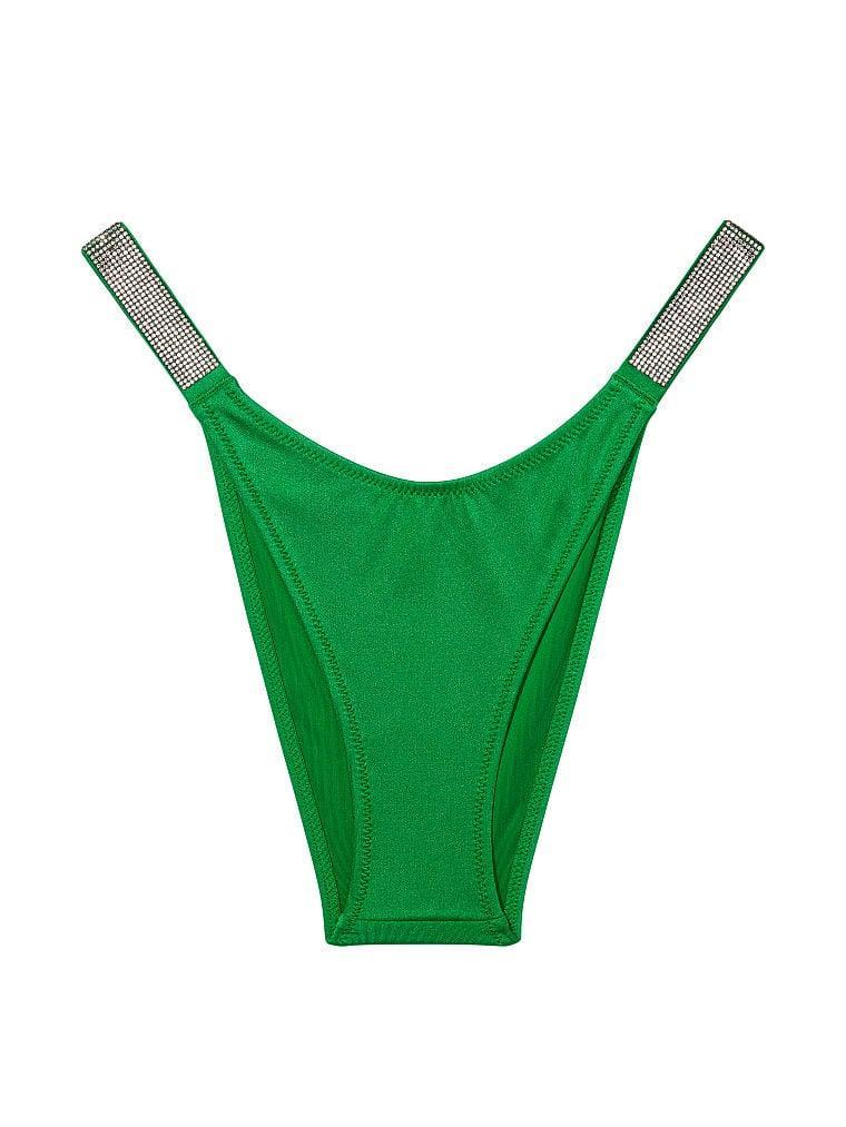 Купальник Victoria's Secret Shine Strap Bombshell Add-2-Cups Push-Up 85C/L Зелений (1979181709) - фото 3