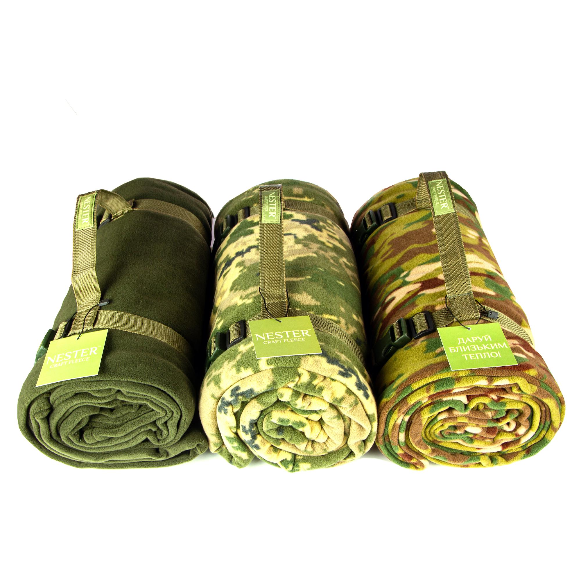 Одеяло с чехлом NESTER Multicam Case флис 150x180 см - фото 10