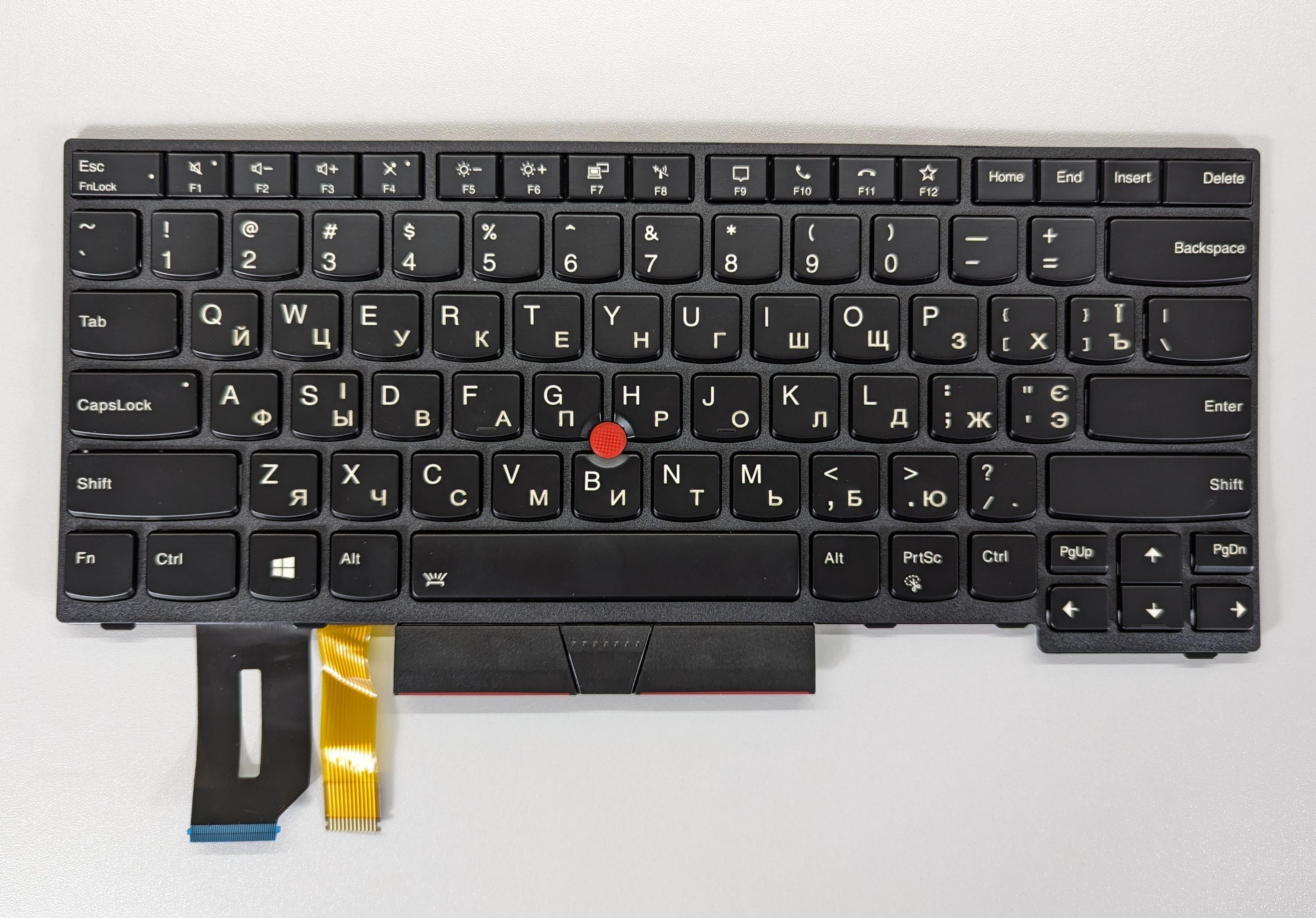 Клавиатура для ноутбука с подсветкой Lenovo T14/P14S/P14S GEN1 (K573)