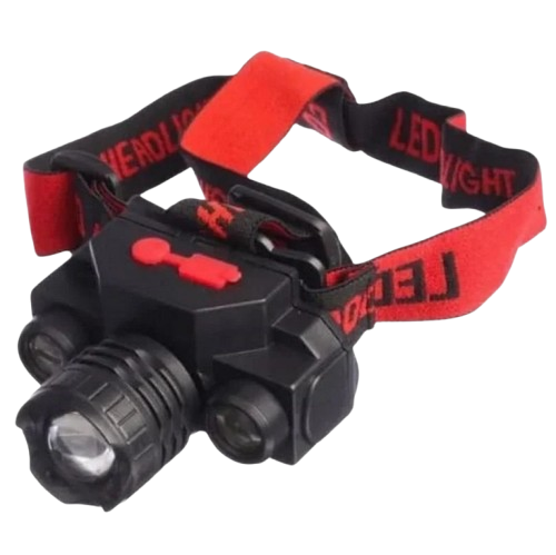 Фонарь налобный X-Balog BL-1805 COB XPE 18650 usb charge Черный (ART:8016 - НФ-00007885)