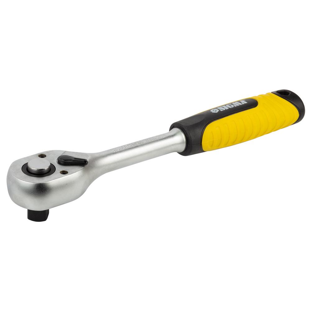 Ключ-тріскачка Sigma 1/2'' 250 мм 72T CrV (6050011)