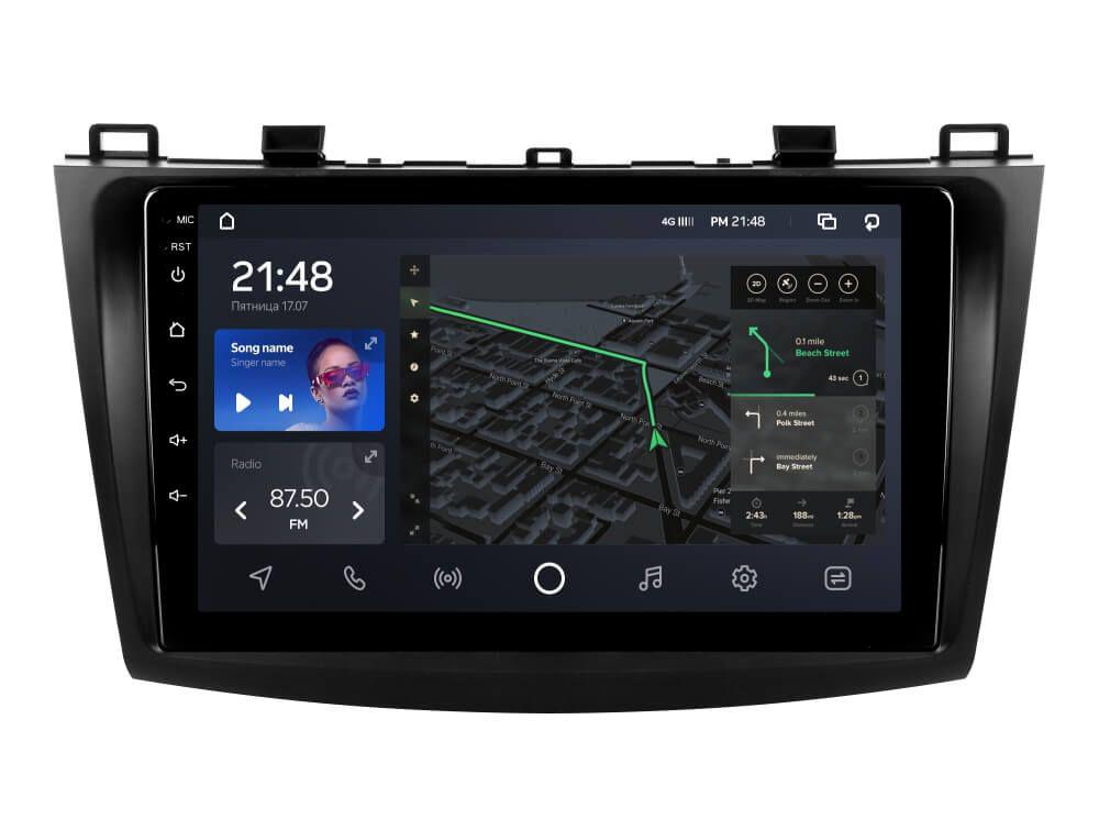Штатна магнітола AMS T910 6+128 Gb Mazda 3 2 2009-2013