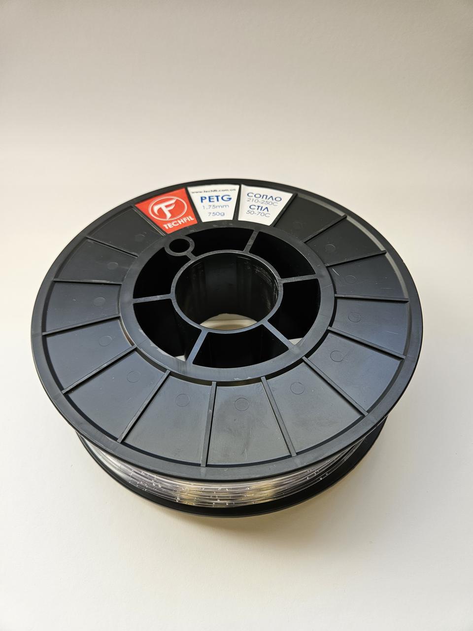 Нить для 3D печати PETG Techfil марка 074 1,75 мм - фото 4 Нить для 3D печати PETG Techfil марка 074 1,75 мм - фото 4