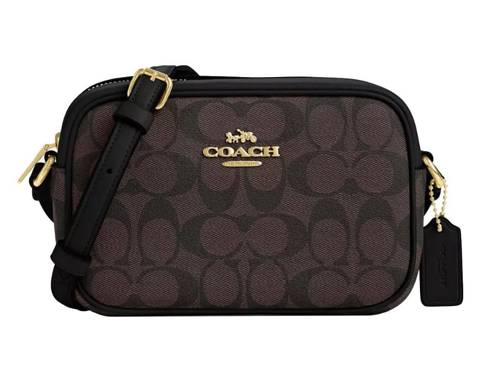 Сумка Coach Jamie Camera Bag In Signature Canvas Gold/Brown/Black (b24071) Сумка Coach Jamie Camera Bag In Signature Canvas Gold/Brown/Black (b24071)