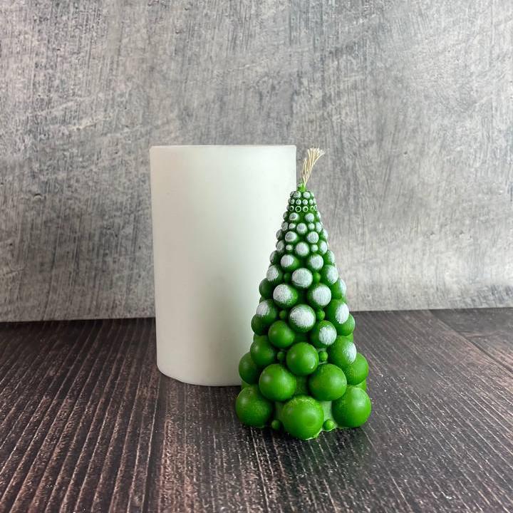 Форма для свечей Елка Бабл (1376) Форма для свечей Елка Бабл (1376)