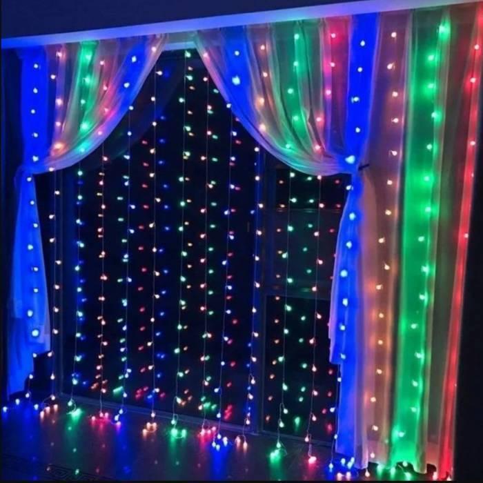 Гірлянда RD-7149 водоспад 400LED 3x3 м (10-14-13740) Гірлянда RD-7149 водоспад 400LED 3x3 м (10-14-13740)
