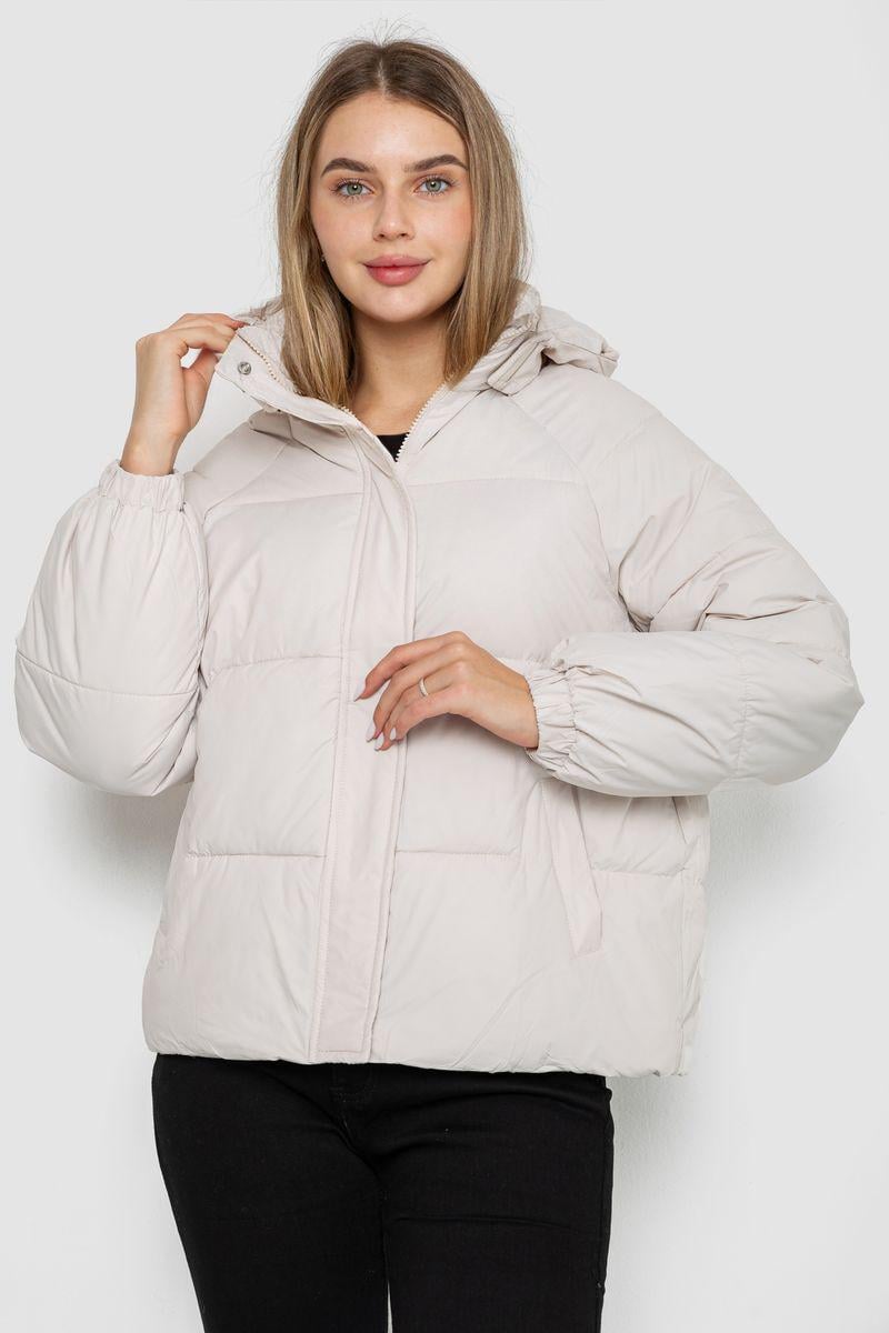 Куртка жіноча Ager демісезонна 244R2025-5 XXL Світло-бежевий (113181_825484)