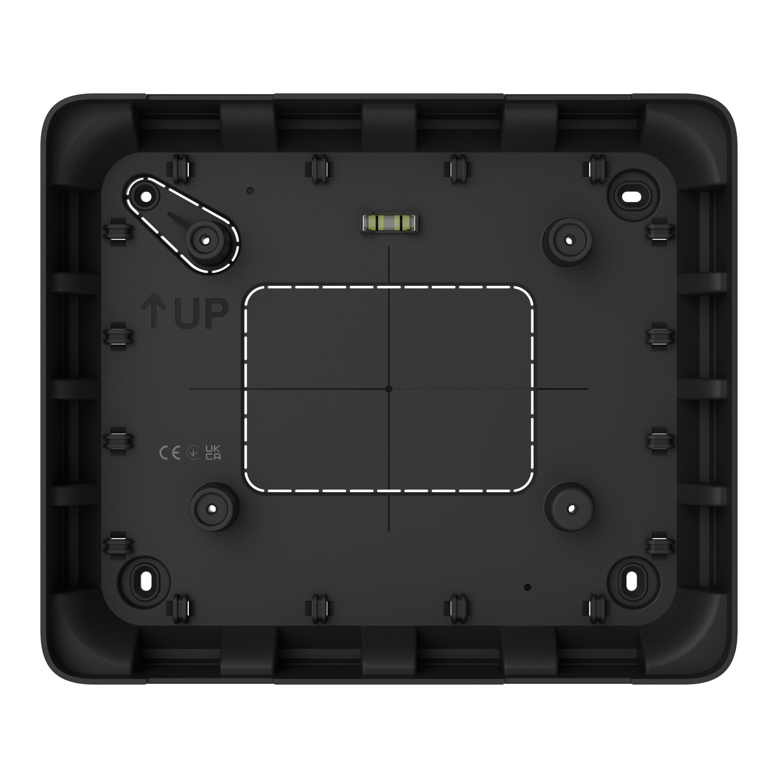 Бокс монтажный для подвода питания к ППКП Ajax GlandBox Black (17463)