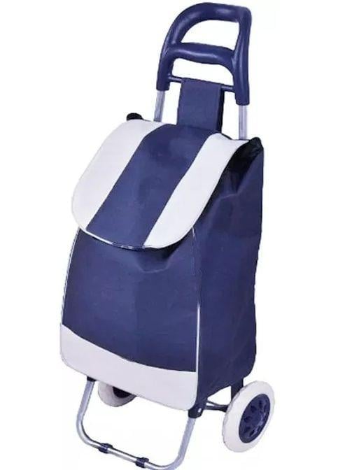Тележка большая дорожная Good Idea нагрузка 30 кг хозяйственная на колесах Синий (337566667A)