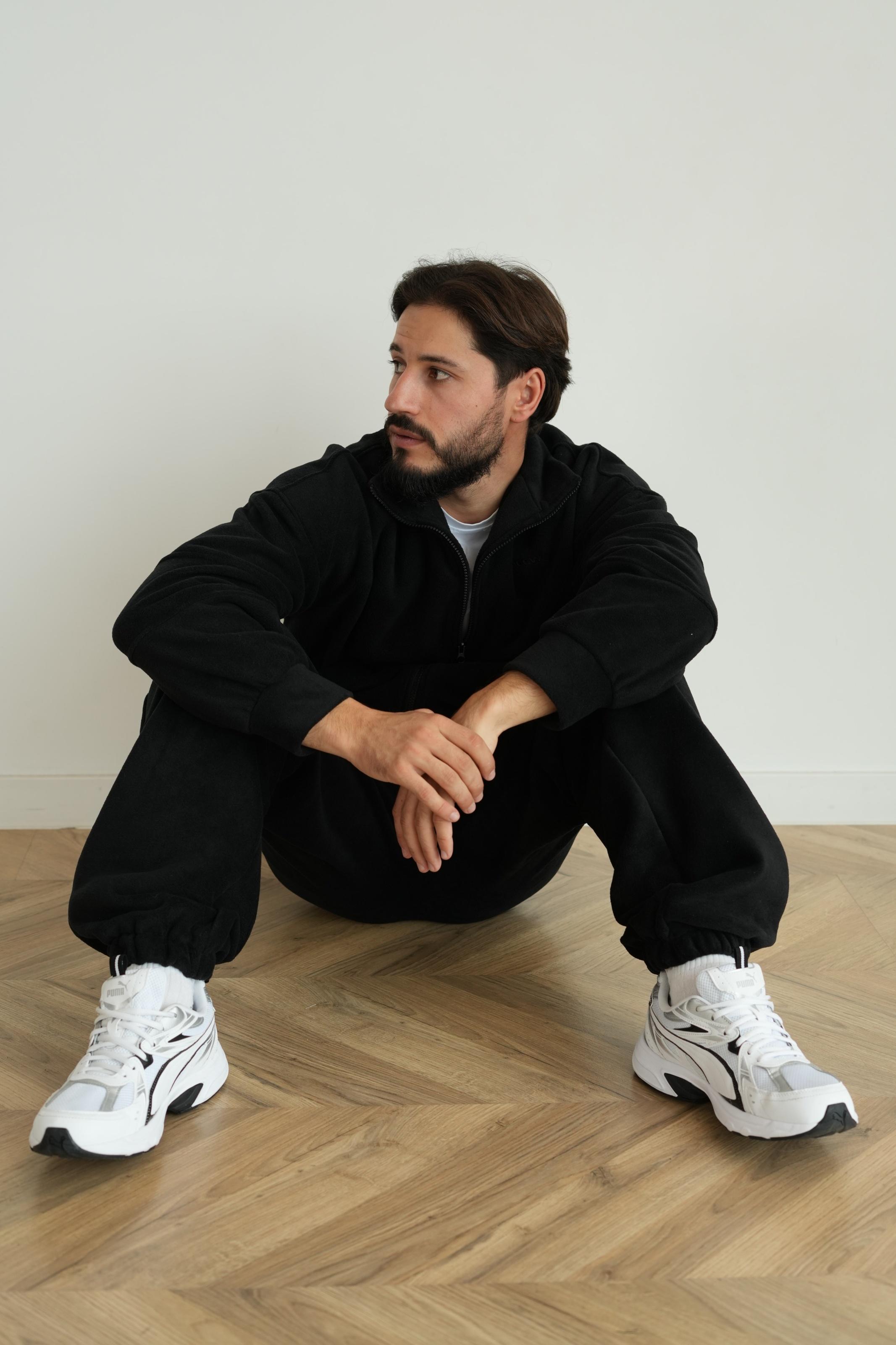 Костюм мужской флисовый CASUAL XL/2XL Черный (10301XLXXLm) - фото 9 Костюм мужской флисовый CASUAL XL/2XL Черный (10301XLXXLm) - фото 9